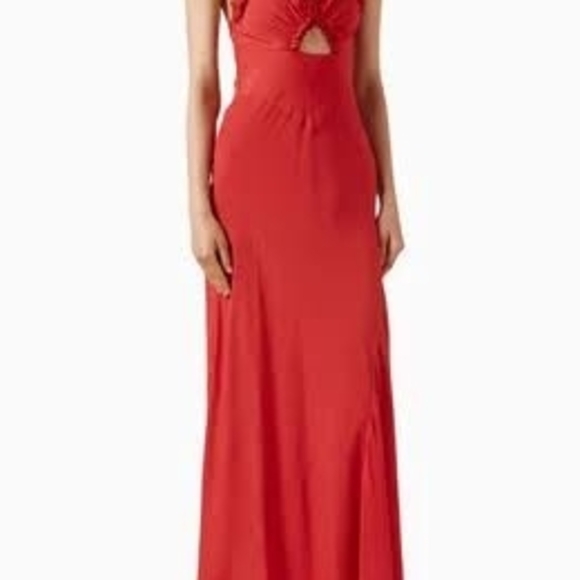 Doen Amoretta Dress In Tigerlily NWT - Picture 2 of 8